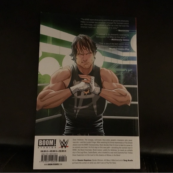 WWE set of 3 graphic novels THE SHIELD. Like new - Picture 7 of 8